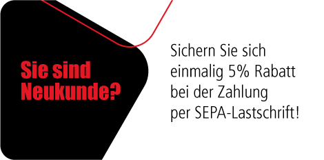 Neukundenrabatt bei SEPA Zahlung