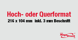 DIN lang (Sammelform) 4-farbig